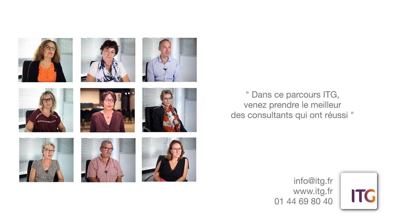 vidéo du parcours de formation consultant ITG